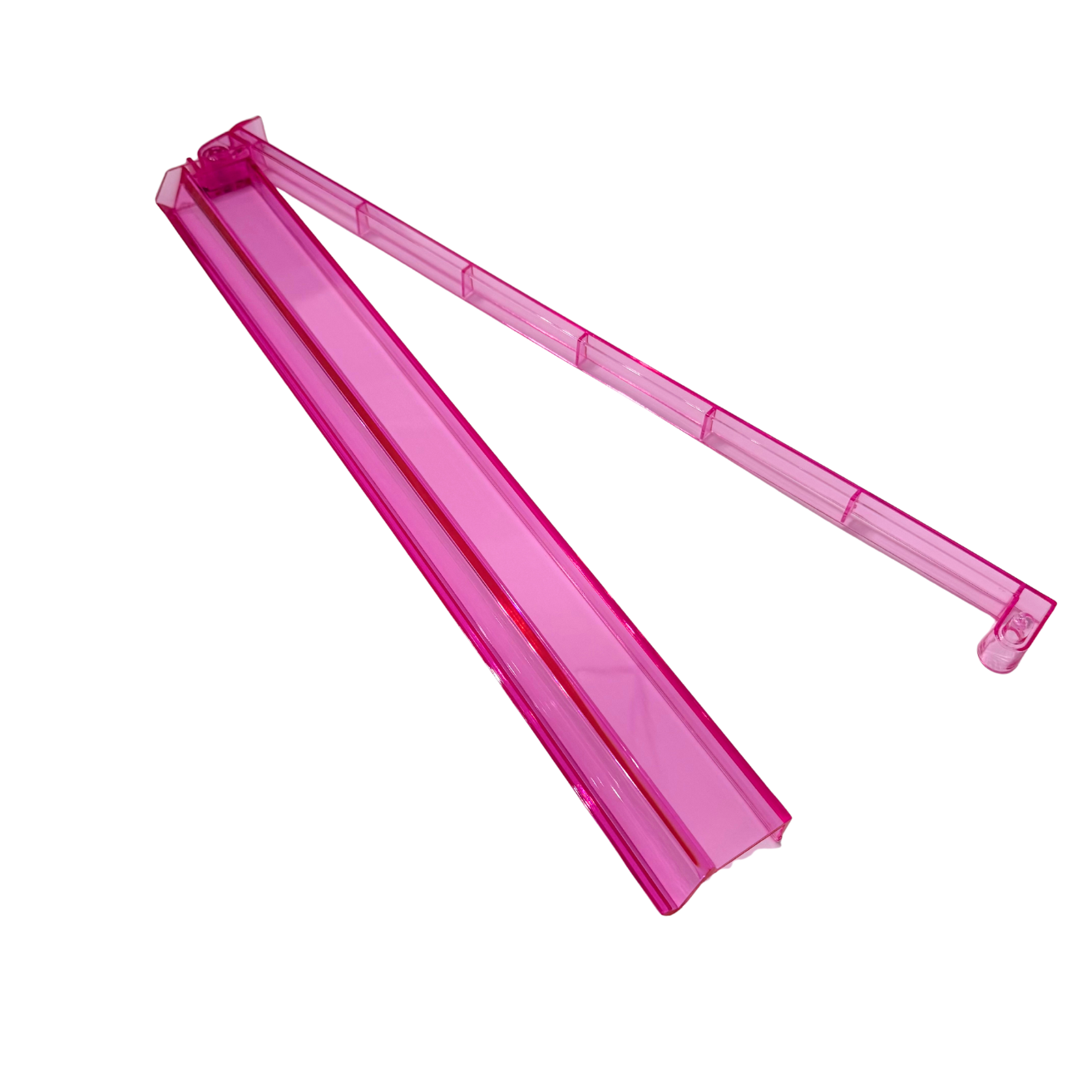 Single (ONE) Pink Mahjong Rack and Pusher