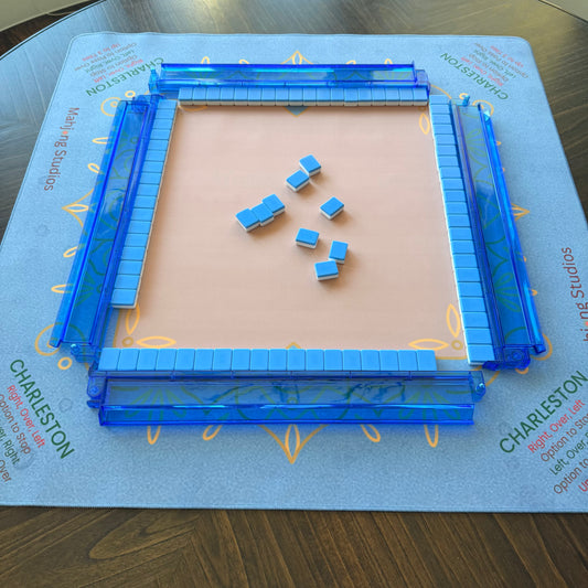 Sapphire Royal Mahjong Mat - Preorder - 33 x 33 - Ships Rolled