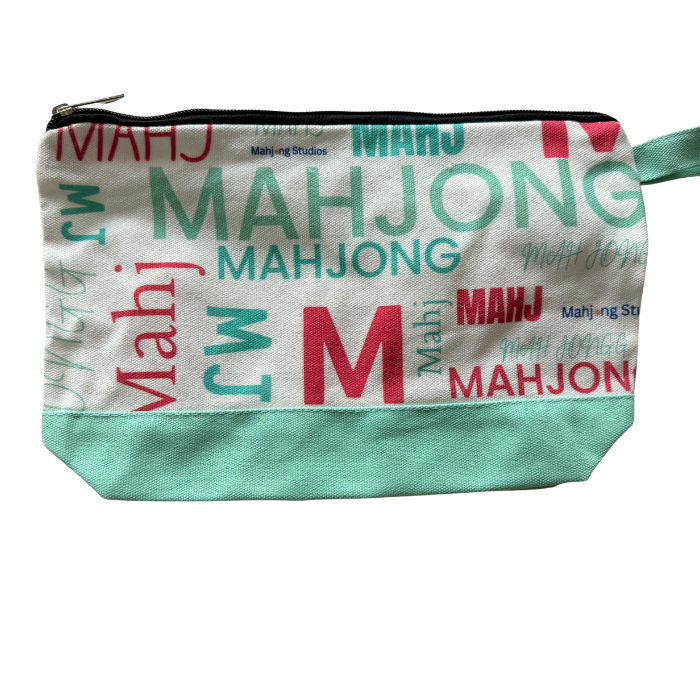 Mahjong Studios Tile Storage Bag Mint