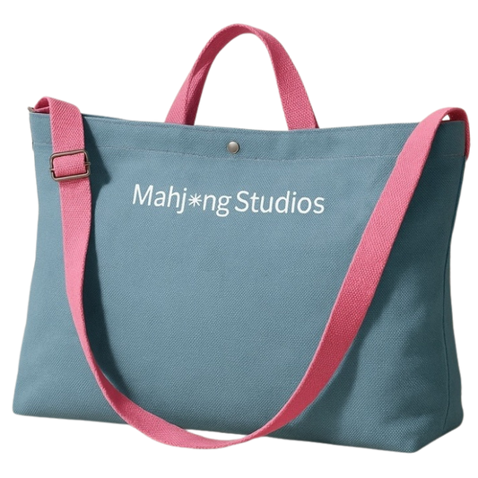 Mahjong Carry All Storage Bag – Canvas - Fits Your bundle