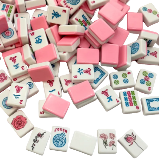 Mahjong Studios – Peony Garden American Mahjong Tile Set (160 Tiles)
