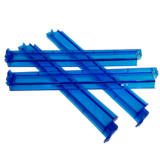 Blue Mahjong Rack and Pusher Set