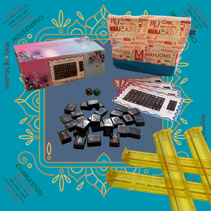 Neon Shadow American Mahjong Tile Set Bundle