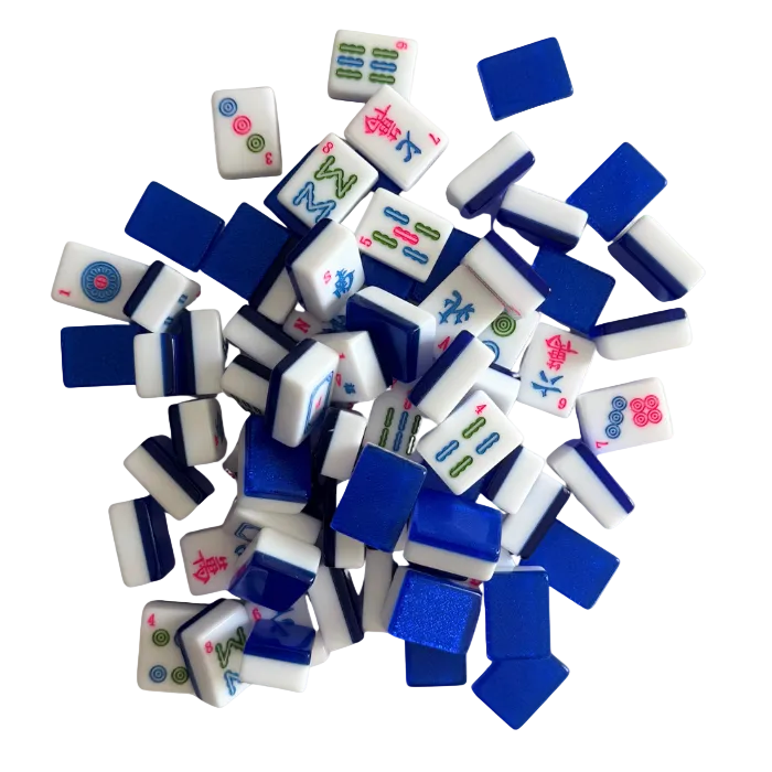Royal Sparkle - Mahjong Tiles – American Mahjong Tile Set (166 Tiles) Royal Blue Sparkle