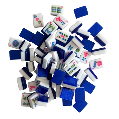 Royal Sparkle - Mahjong Tiles – American Mahjong Tile Set (166 Tiles) Royal Blue Sparkle