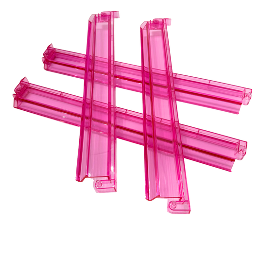 Pink Mahjong Rack and Pusher Set