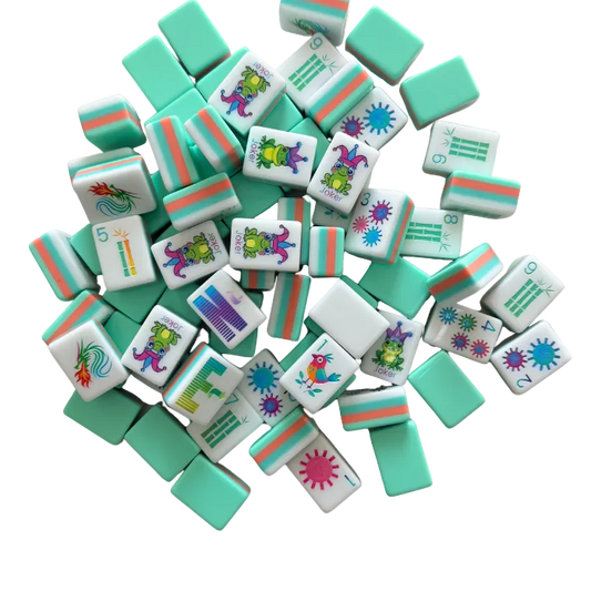 Lunaflor Mahjong Tiles - 160 American Mahjong Tiles