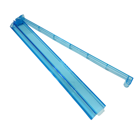 Single (ONE) Bright Blue Mahjong Rack and Pusher