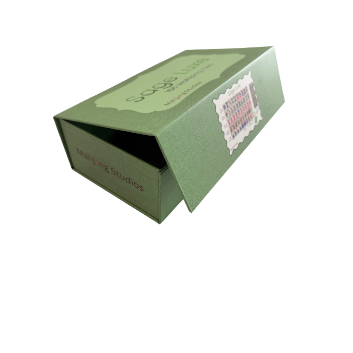 Mahjong Studios – American Mahjong Tile Set Green Tiles - Sage Luxe (Presale)