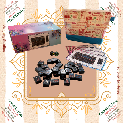 Neon Shadow American Mahjong Tile Set Bundle