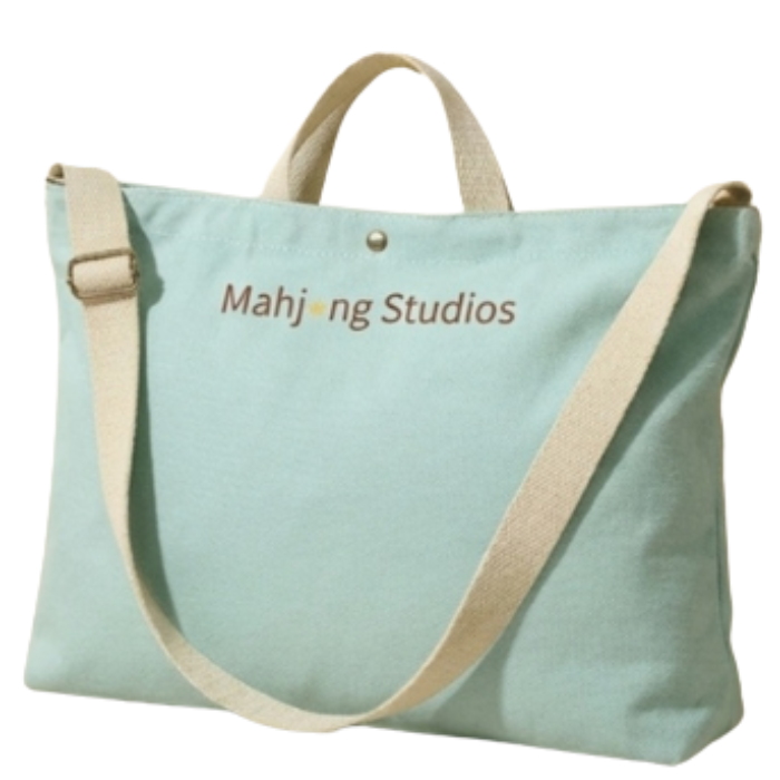 Mahjong Carry All Storage Bag – Canvas - Fits Your bundle