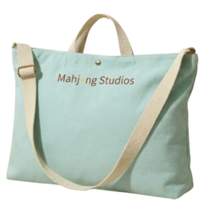 Mahjong Carry All Storage Bag – Canvas - Fits Your bundle