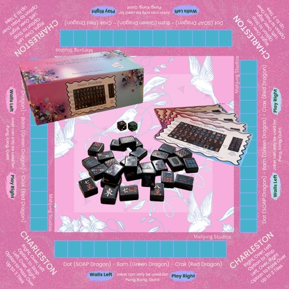 Neon Shadow American Mahjong Tile Set Bundle