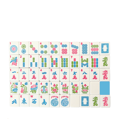 Mahjong Studios – American Mahjong Tile Set Ocean Bloom