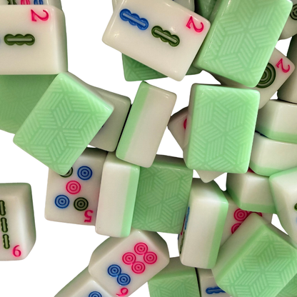 Mahjong Studios – American Mahjong Tile Set Green Tiles - Sage Luxe (Presale)