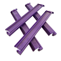 Mahjong Studios - Rack and Pusher Set of 4