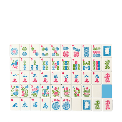 Mahjong Studios – American Mahjong Tile Set Ocean Bloom