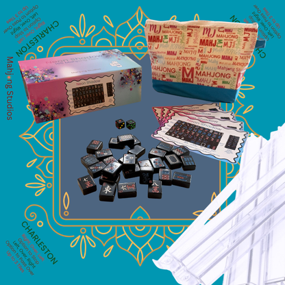 Neon Shadow American Mahjong Tile Set Bundle