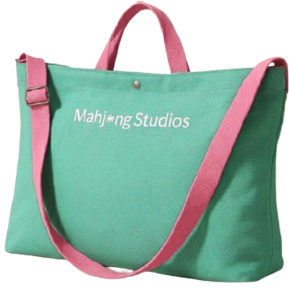Mahjong Carry All Storage Bag – Canvas - Fits Your bundle