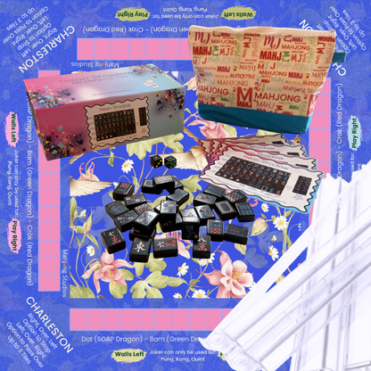 Neon Shadow American Mahjong Tile Set Bundle