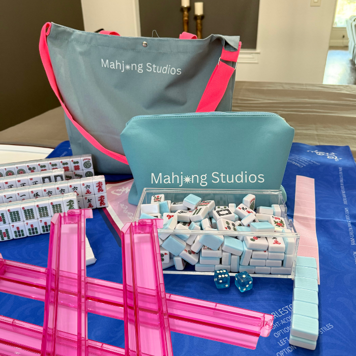 Mahjong Studios – Bamboo Sky American Mahjong Tile Set (166 Tiles)