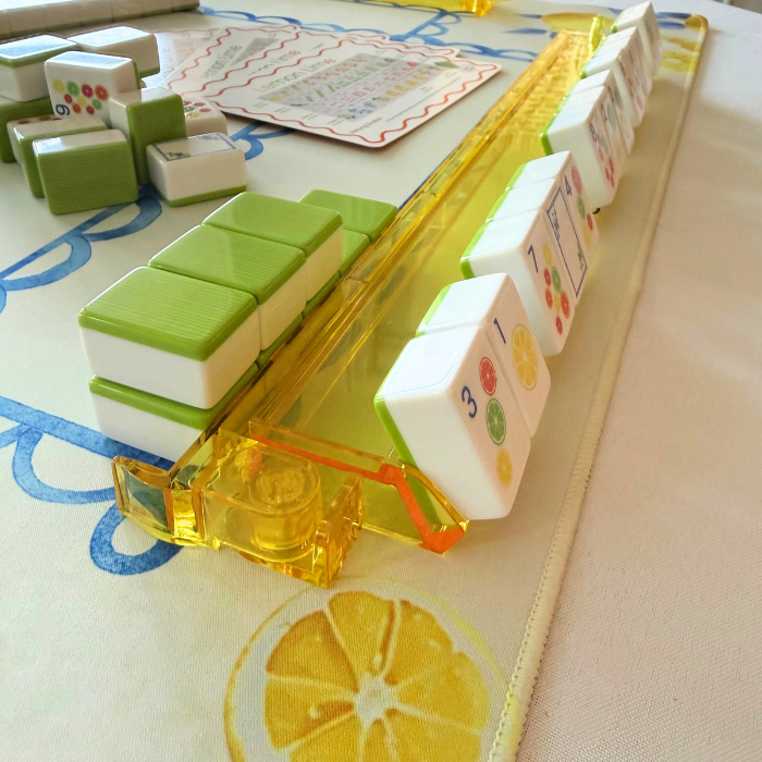 Mahjong Studios – American Mahjong Tiles - Lemon Lime Green Back - PREORDER