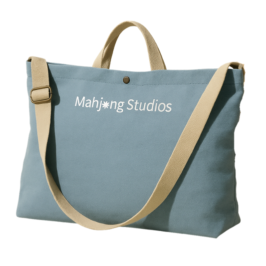 Mahjong Carry All Storage Bag – Canvas - Fits Your bundle