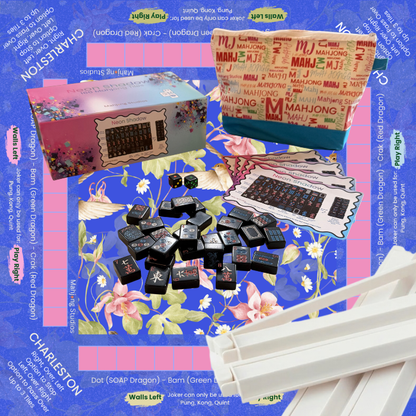 Neon Shadow American Mahjong Tile Set Bundle