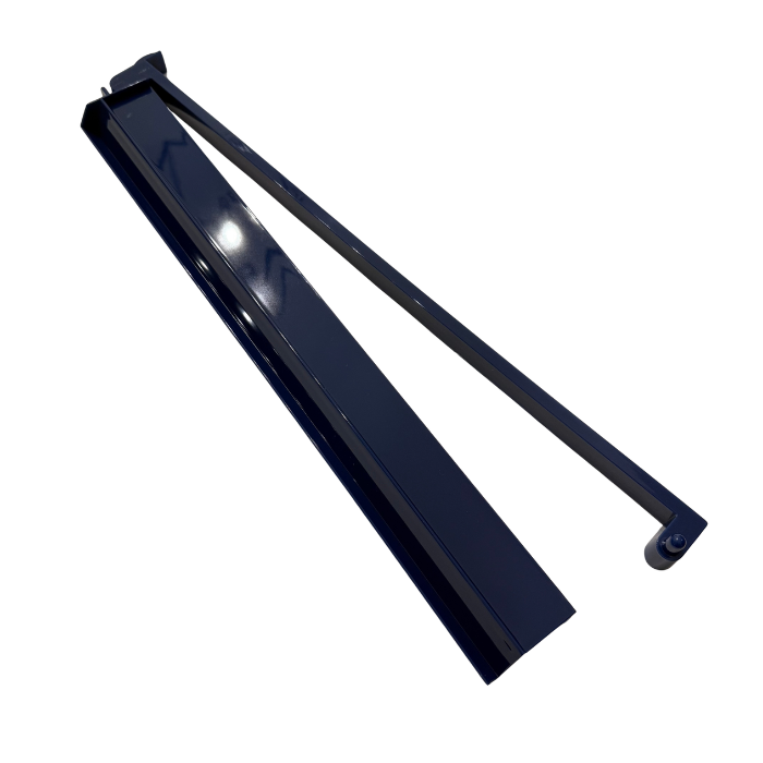 Mahjong Rack and Pusher Set of 4 - Solid Colors Red Blue White