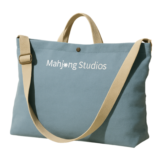 Mahjong Carry All Storage Bag – Canvas - Fits Your bundle