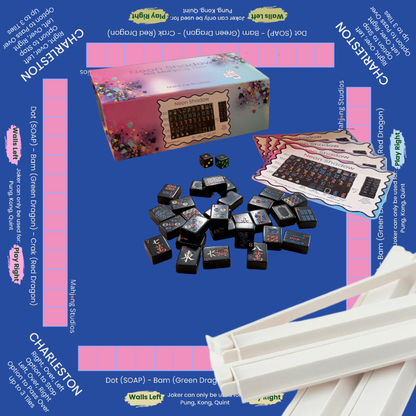 Neon Shadow American Mahjong Tile Set Bundle