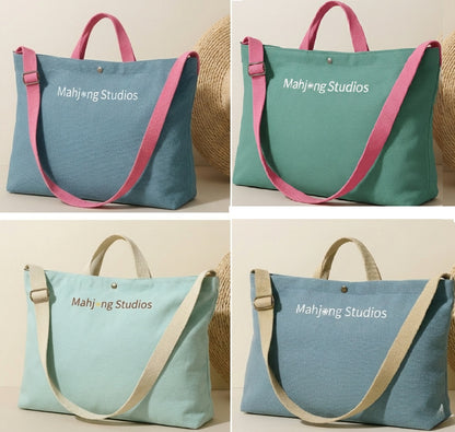 Mahjong Carry All Storage Bag – Canvas - Fits Your bundle