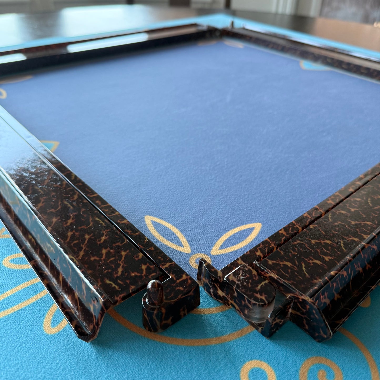 Midnight Luxe Mahjong Mat -  Ships Rolled - 33 x 33 PREORDER