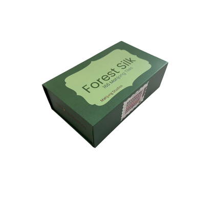 Mahjong Studios – American Mahjong Tile Set Green Tiles - Forest Silk - Preorder