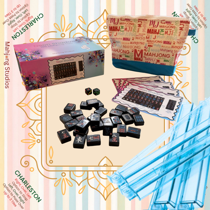 Neon Shadow American Mahjong Tile Set Bundle