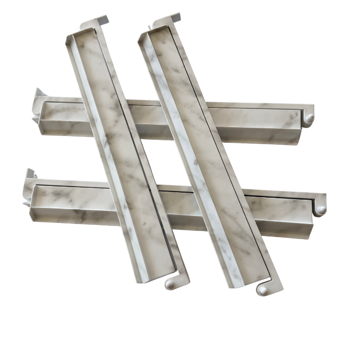White Marble Mahjong Rack & Pusher Set – Mahjong Accessory