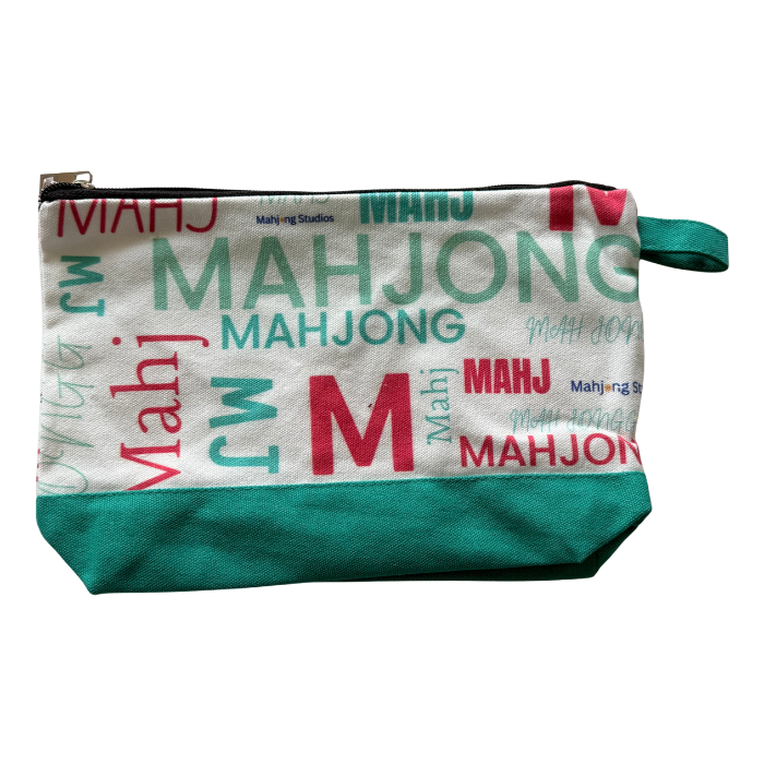 Mahjong Studios Tile Storage Bag Teal