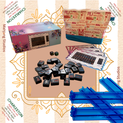 Neon Shadow American Mahjong Tile Set Bundle