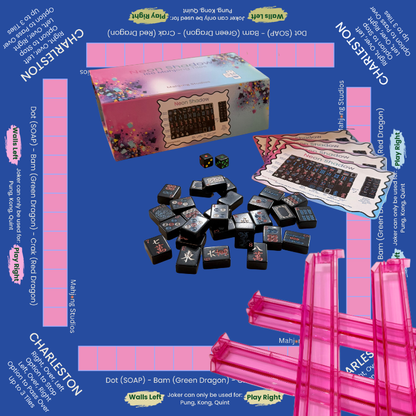 Neon Shadow American Mahjong Tile Set Bundle