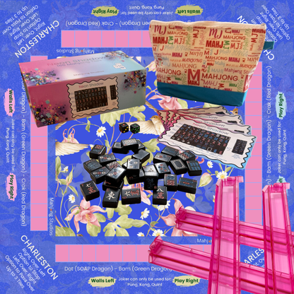Neon Shadow American Mahjong Tile Set Bundle