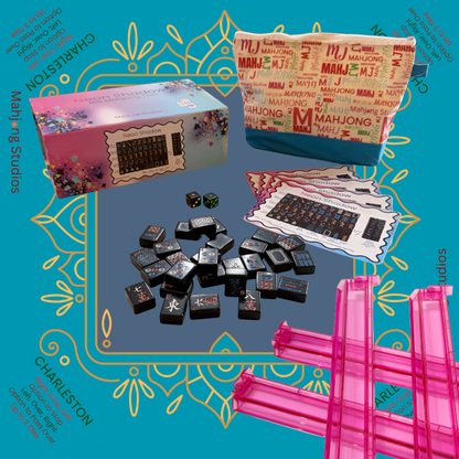 Neon Shadow American Mahjong Tile Set Bundle
