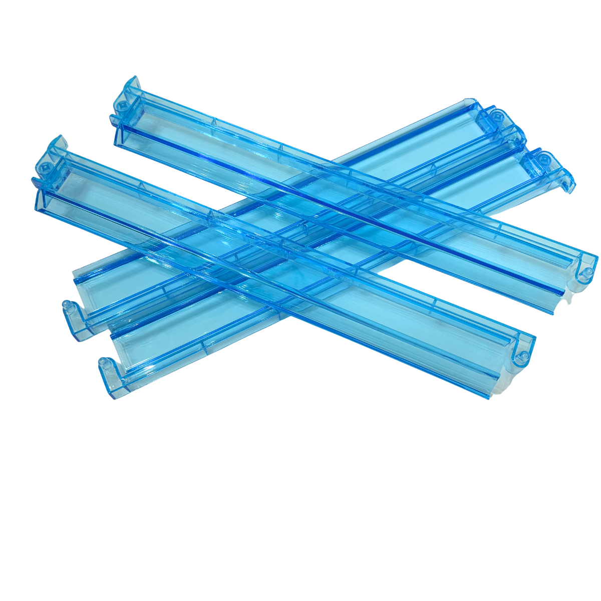 Blue Mahjong Rack Bright Blue Mahjong Rack and Pusher Set – Mahjong Studios