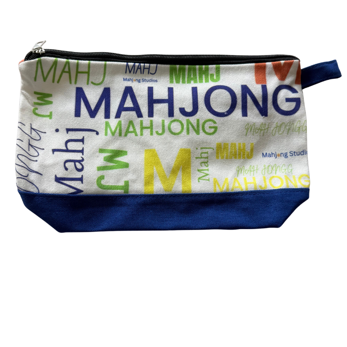 Mahjong Studios Tile Storage Bag Navy