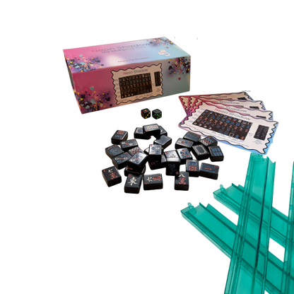 Neon Shadow American Mahjong Tile Set Bundle