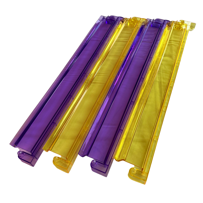 Mardi Gras Mahjong Rack & Attached Pusher Set