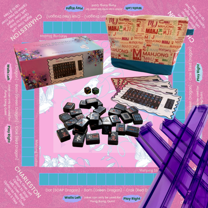 Neon Shadow American Mahjong Tile Set Bundle