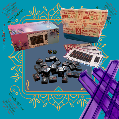 Neon Shadow American Mahjong Tile Set Bundle