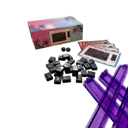 Neon Shadow American Mahjong Tile Set Bundle