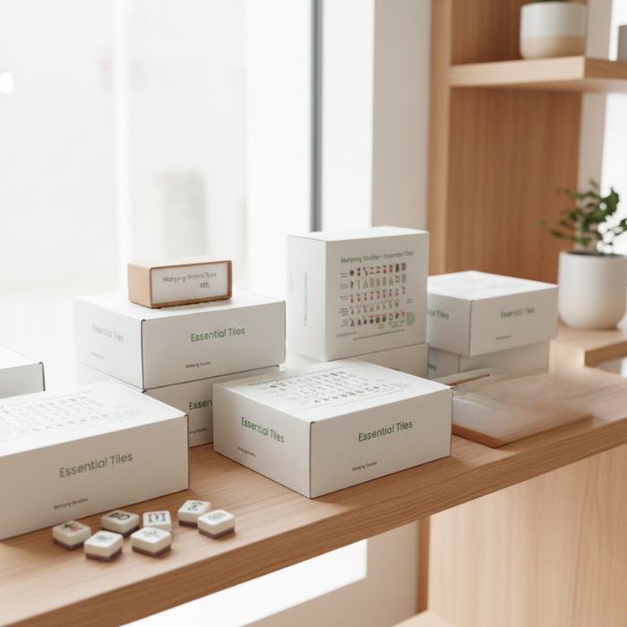 Essential Mahjong Tiles - American Mahjong Set 152 Tiles