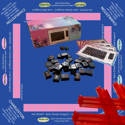 Neon Shadow American Mahjong Tile Set Bundle